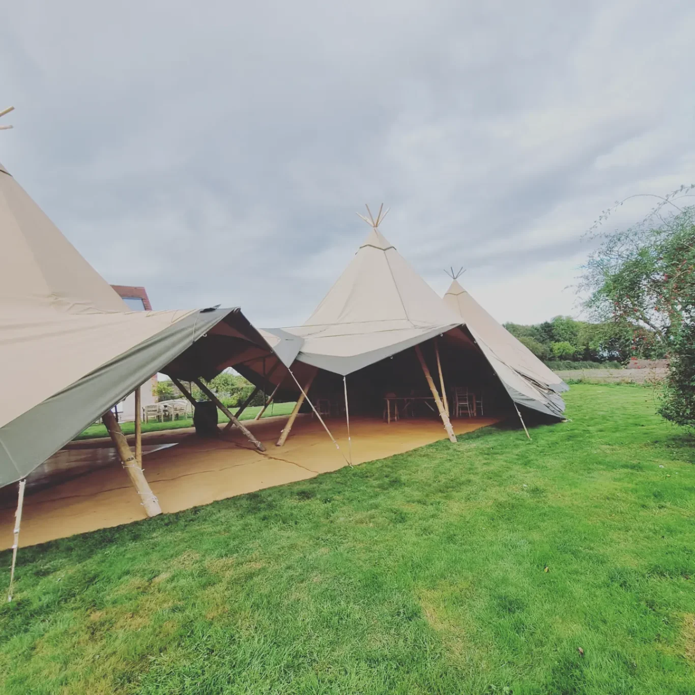 Keep your tipi or stetch tent secure this winter..